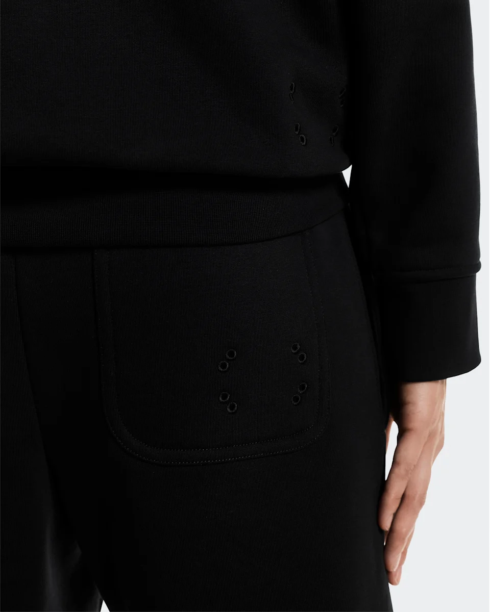 On Club Collective 1/4 Zip Black Feminino