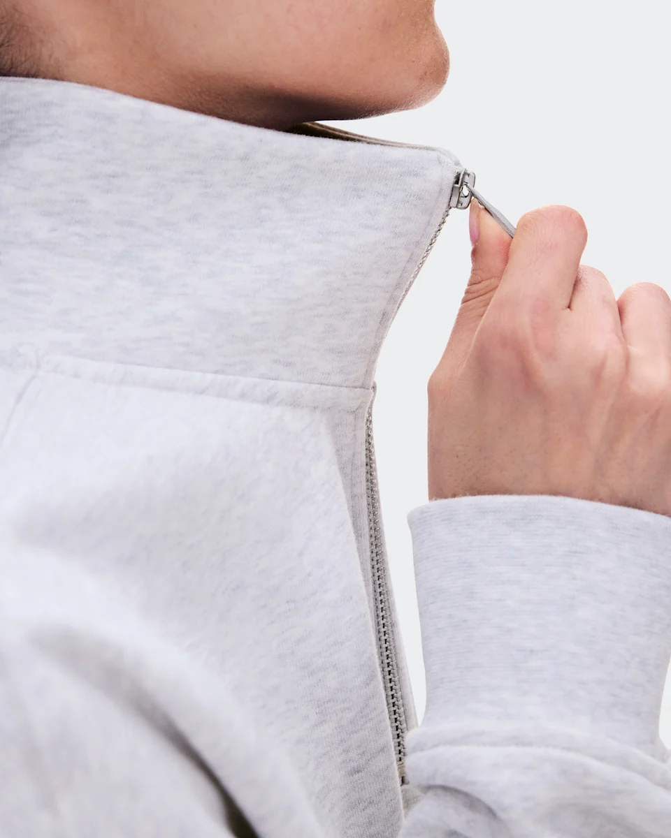 On Club Collective 1/4 Zip Crater Feminino