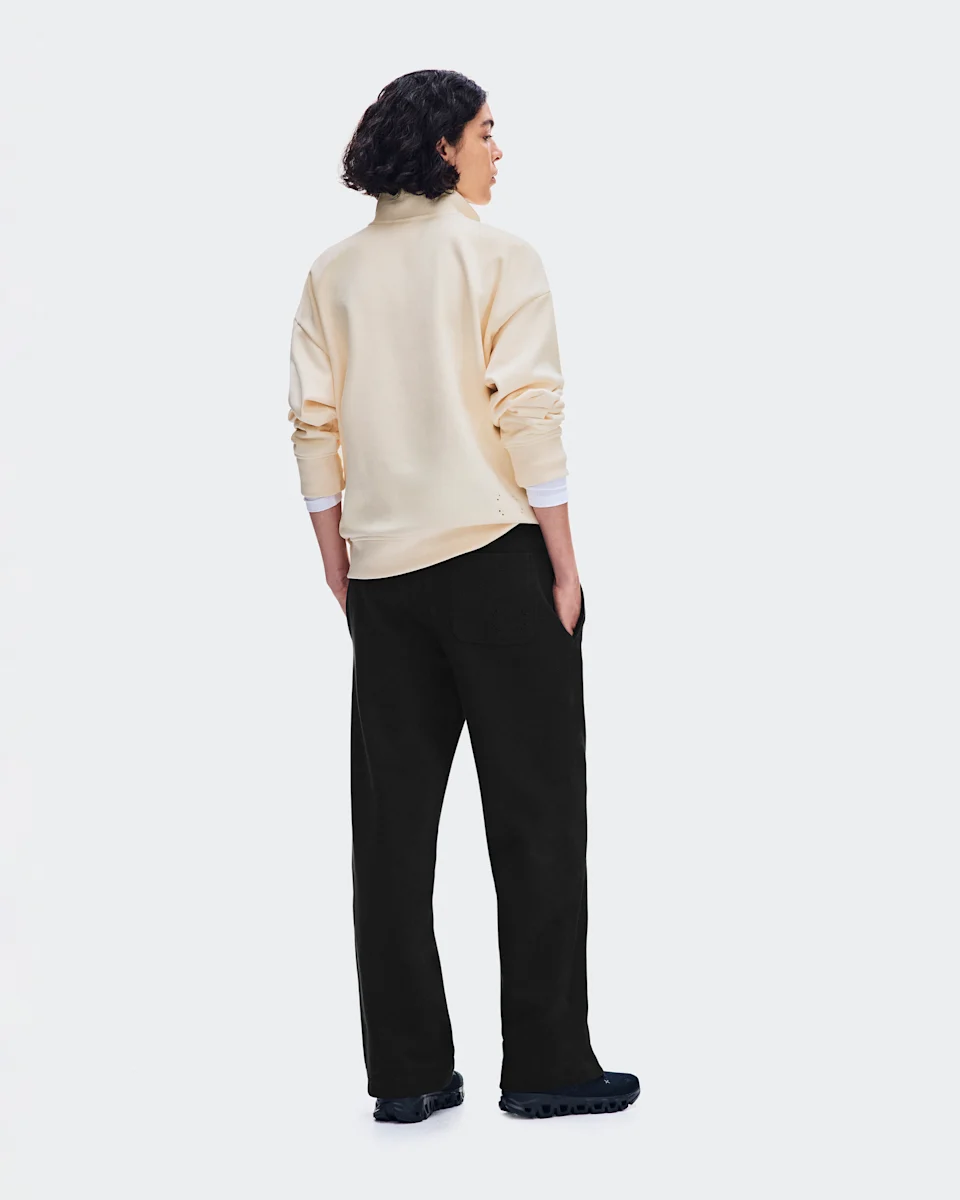 On Club Collective 1/4 Zip Chantilly Feminino
