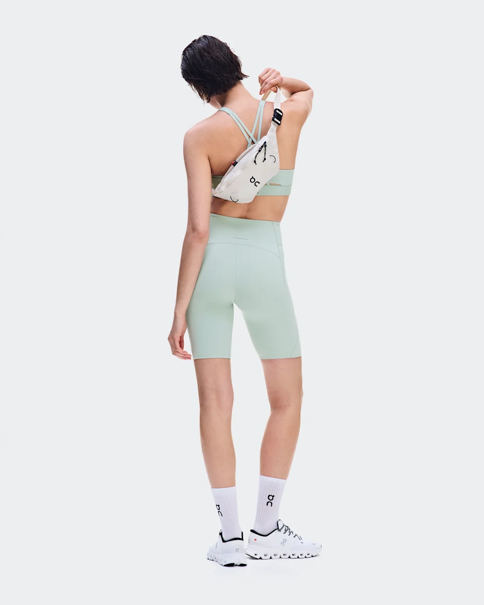 On Studio Leggings Short Mineral Feminino