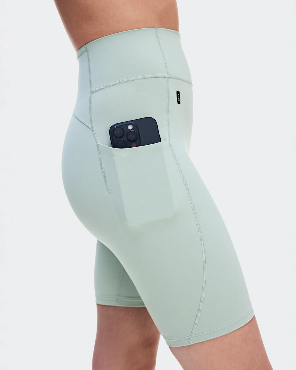 On Studio Leggings Short Mineral Feminino