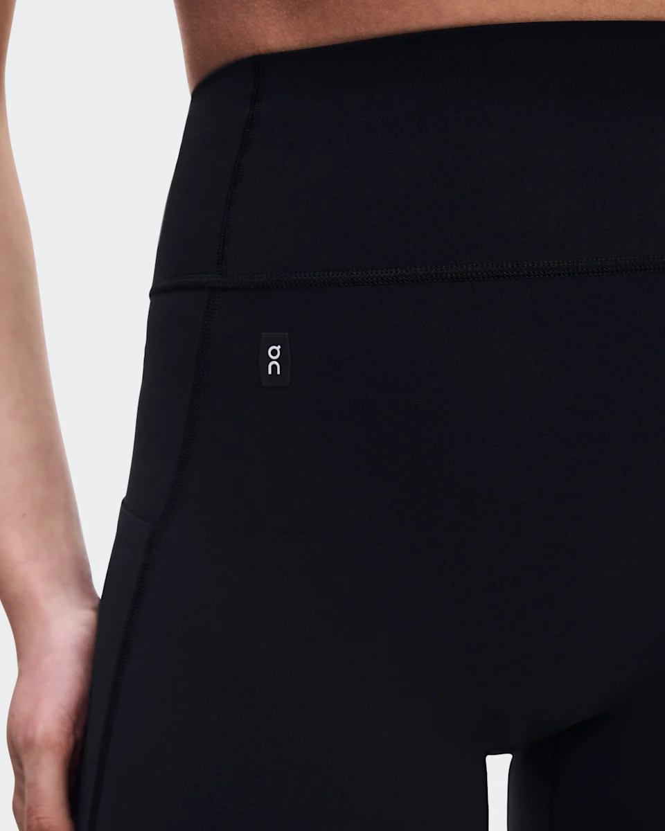 On Studio Leggings Short Black Feminino