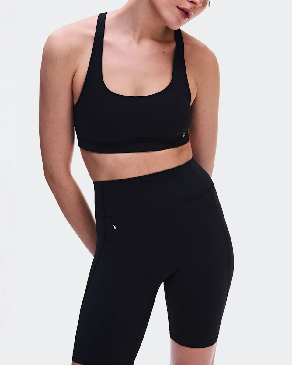 On Studio Leggings Short Black Feminino