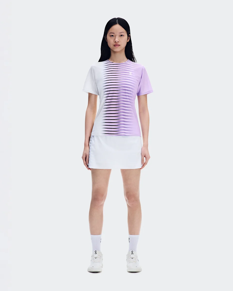 On Court-T Edge Bloom & White Feminino – Tops e camisetas