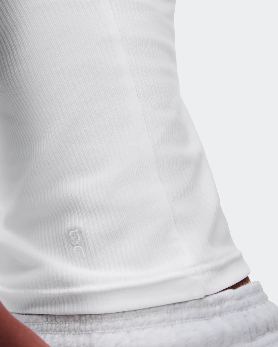 On All-Day Ribbed Tank White Feminino