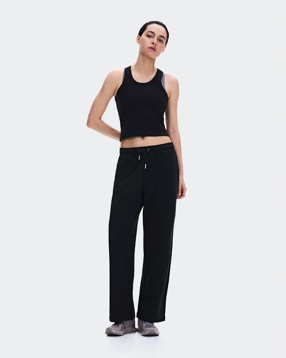 On All-Day Ribbed Tank Black Feminino
