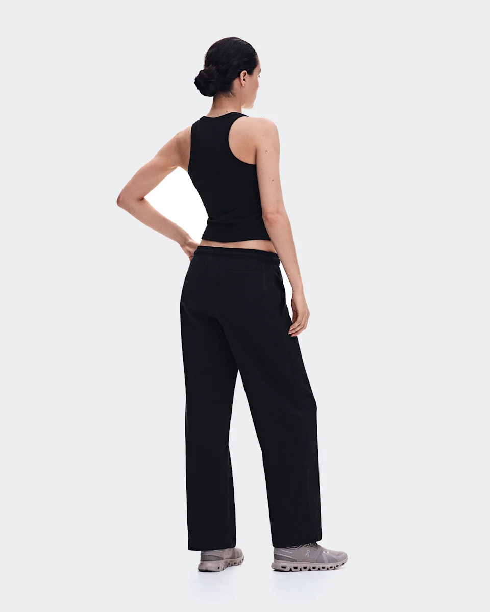 On All-Day Ribbed Tank Black Feminino