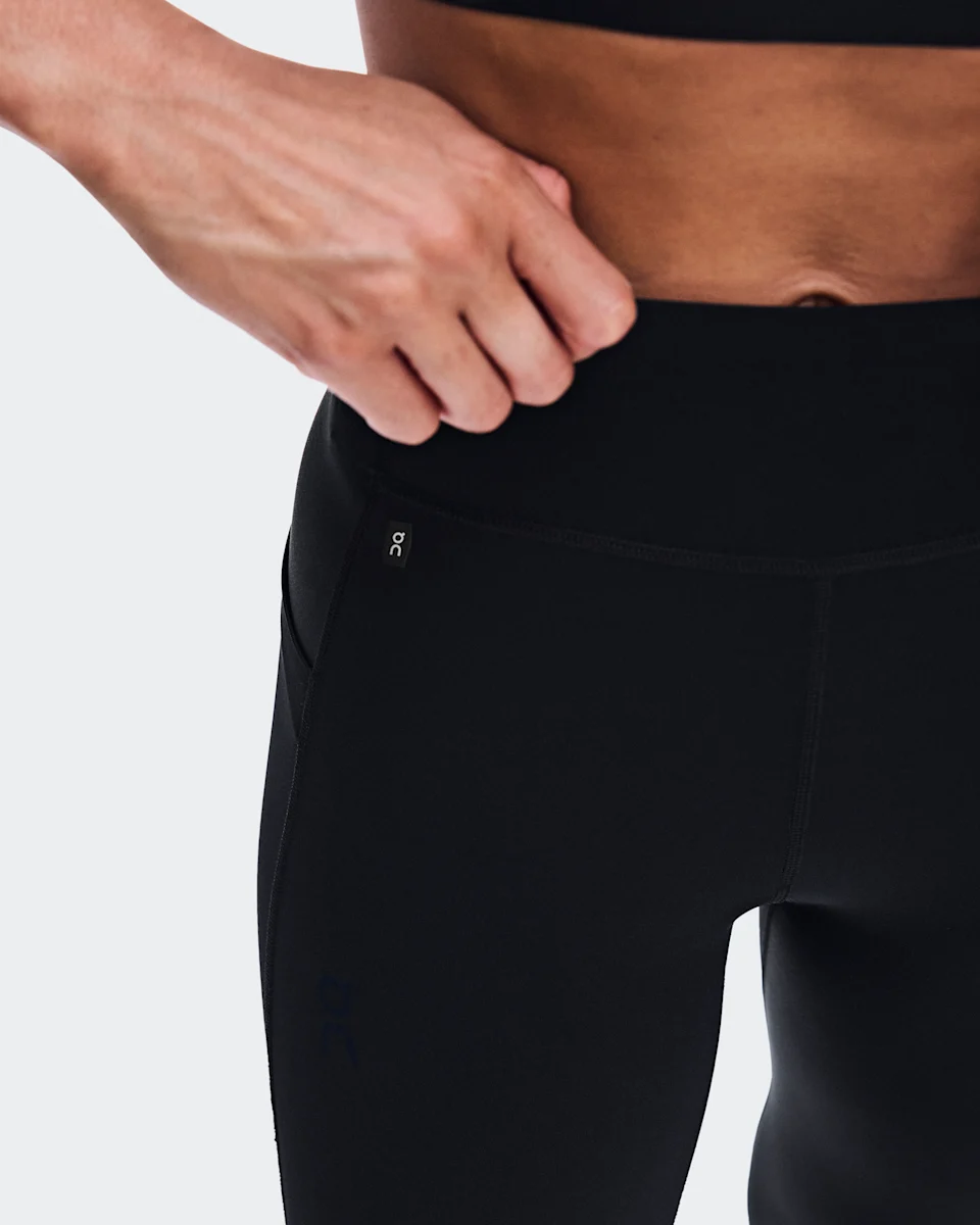 On Train Tights 7/8 Black Feminino
