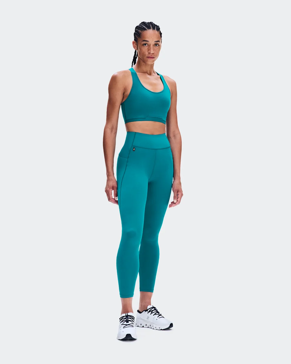 On Train Tights 7/8 Abyss Feminino
