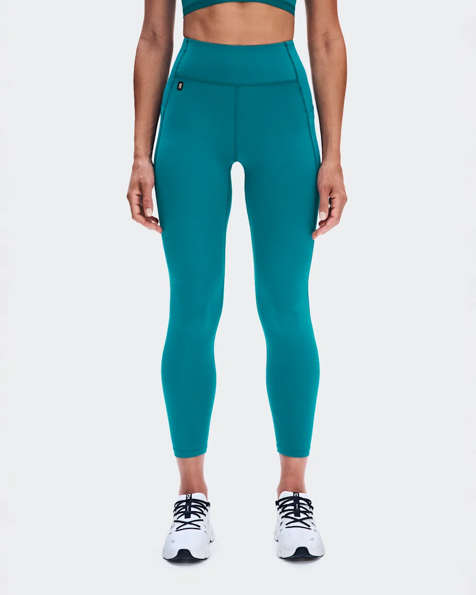 On Train Tights 7/8 Abyss Feminino