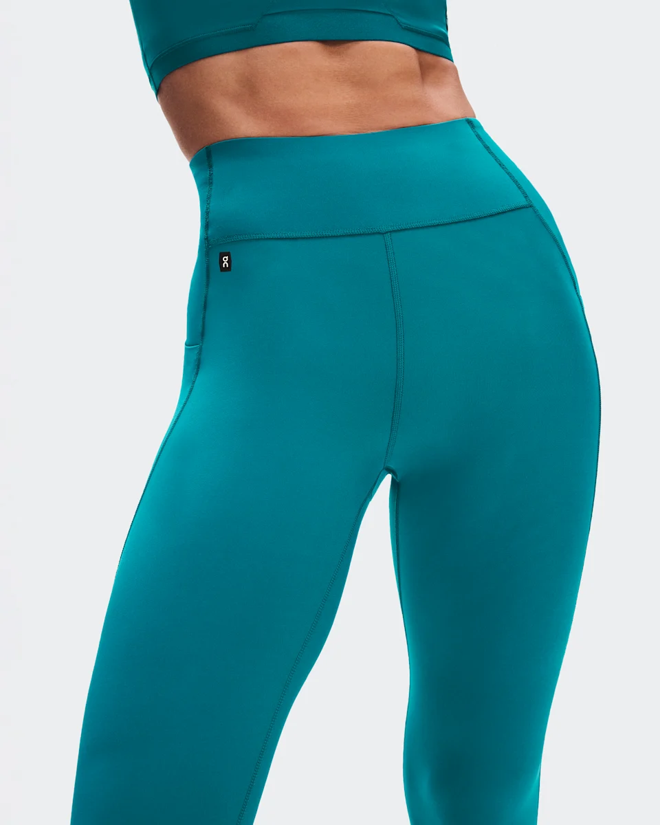On Train Tights 7/8 Abyss Feminino