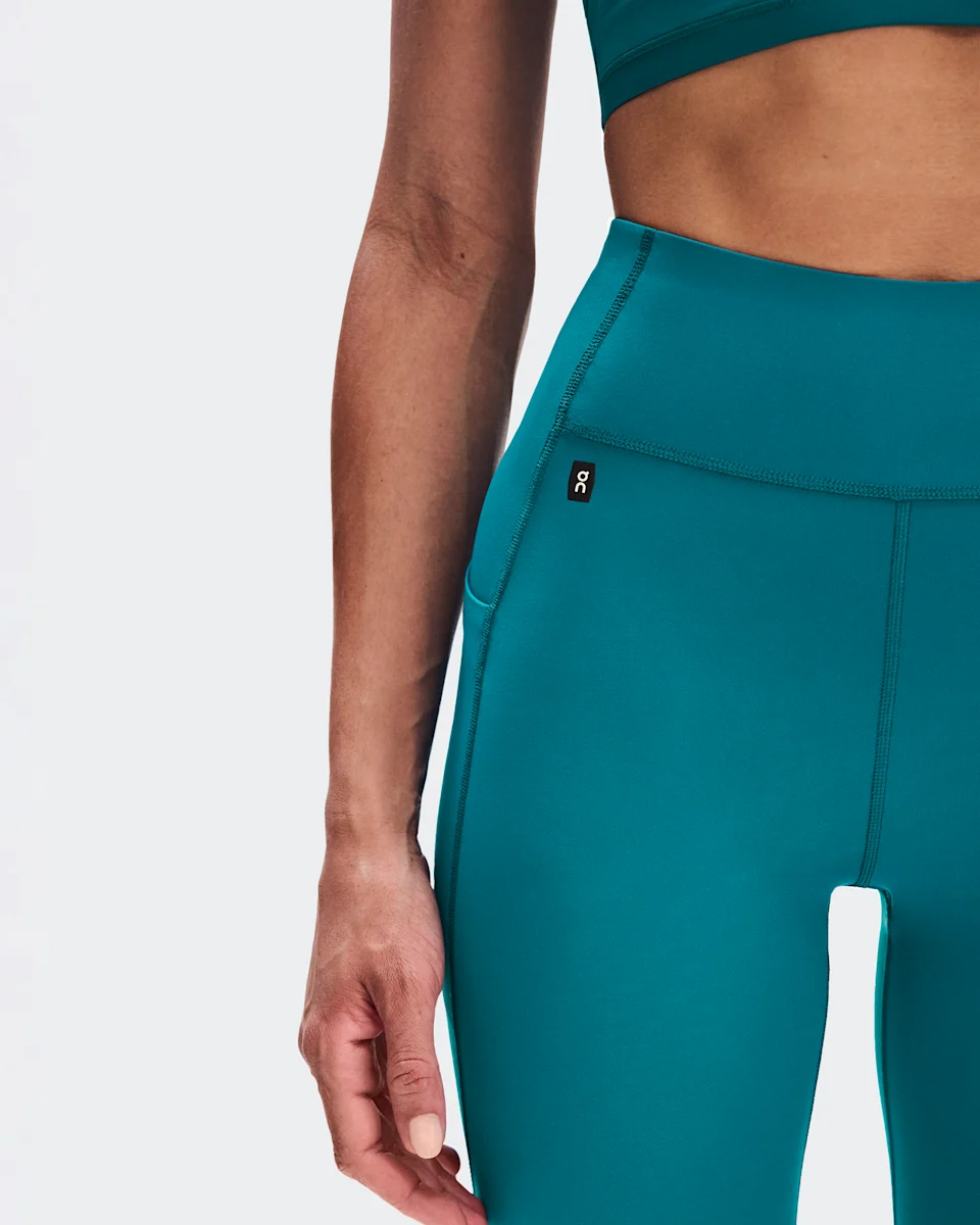 On Train Tights 7/8 Abyss Feminino