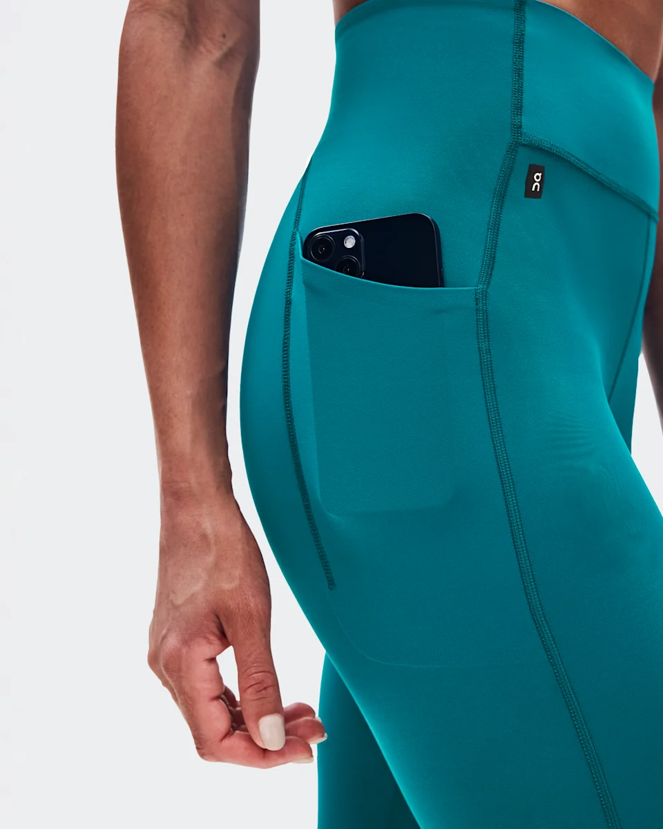 On Train Tights 7/8 Abyss Feminino