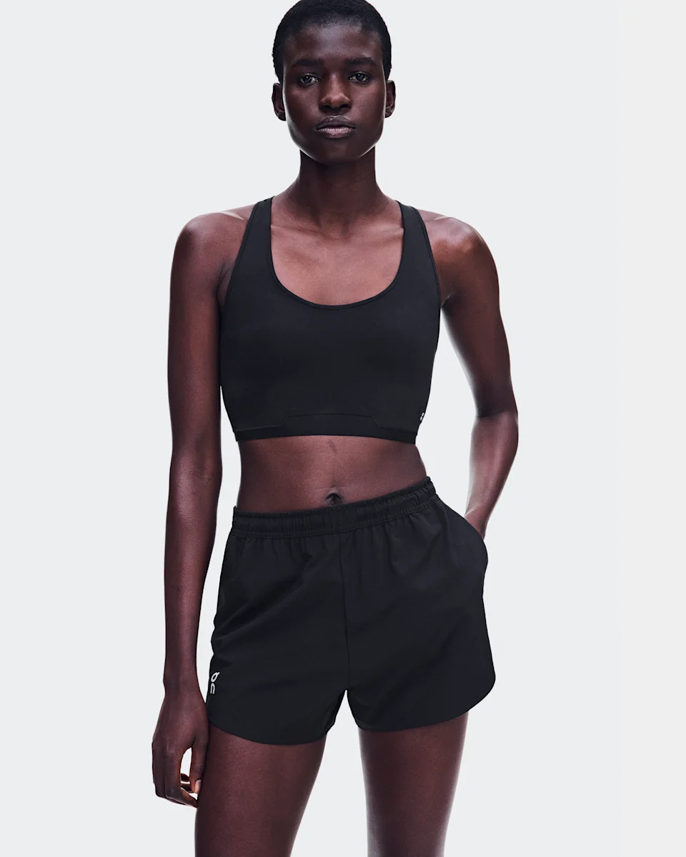 On Train Shorts 3" Black Feminino