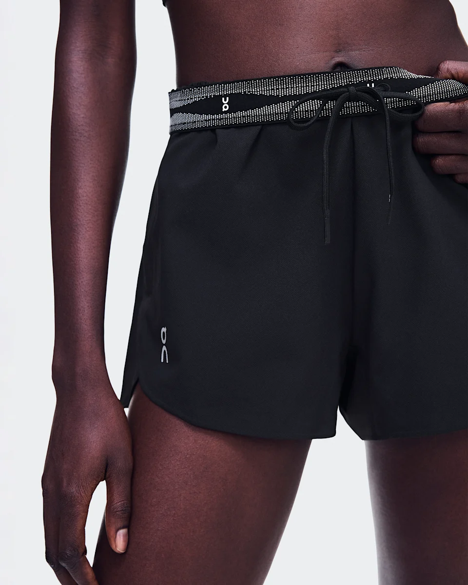 On Train Shorts 3" Black Feminino