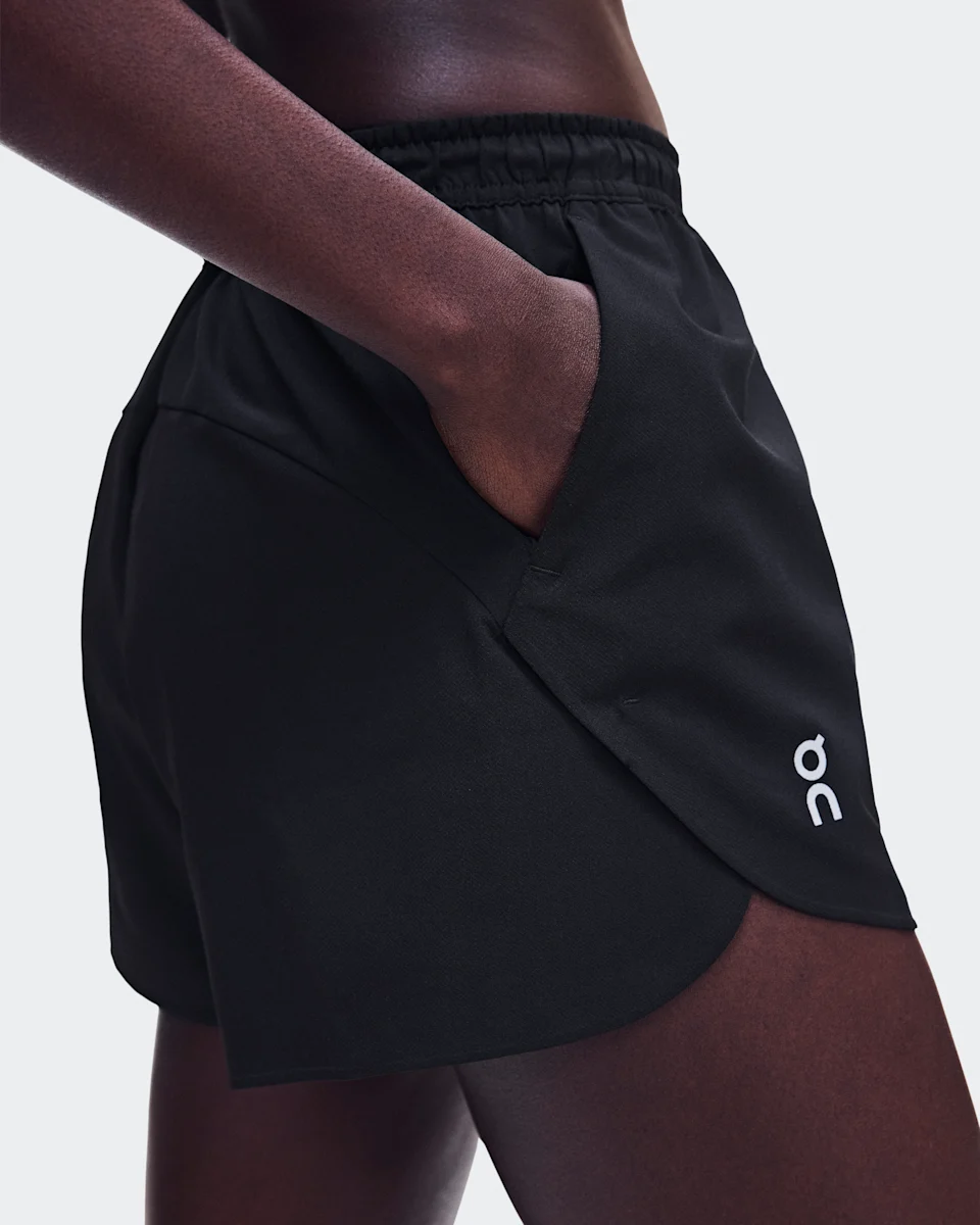 On Train Shorts 3" Black Feminino