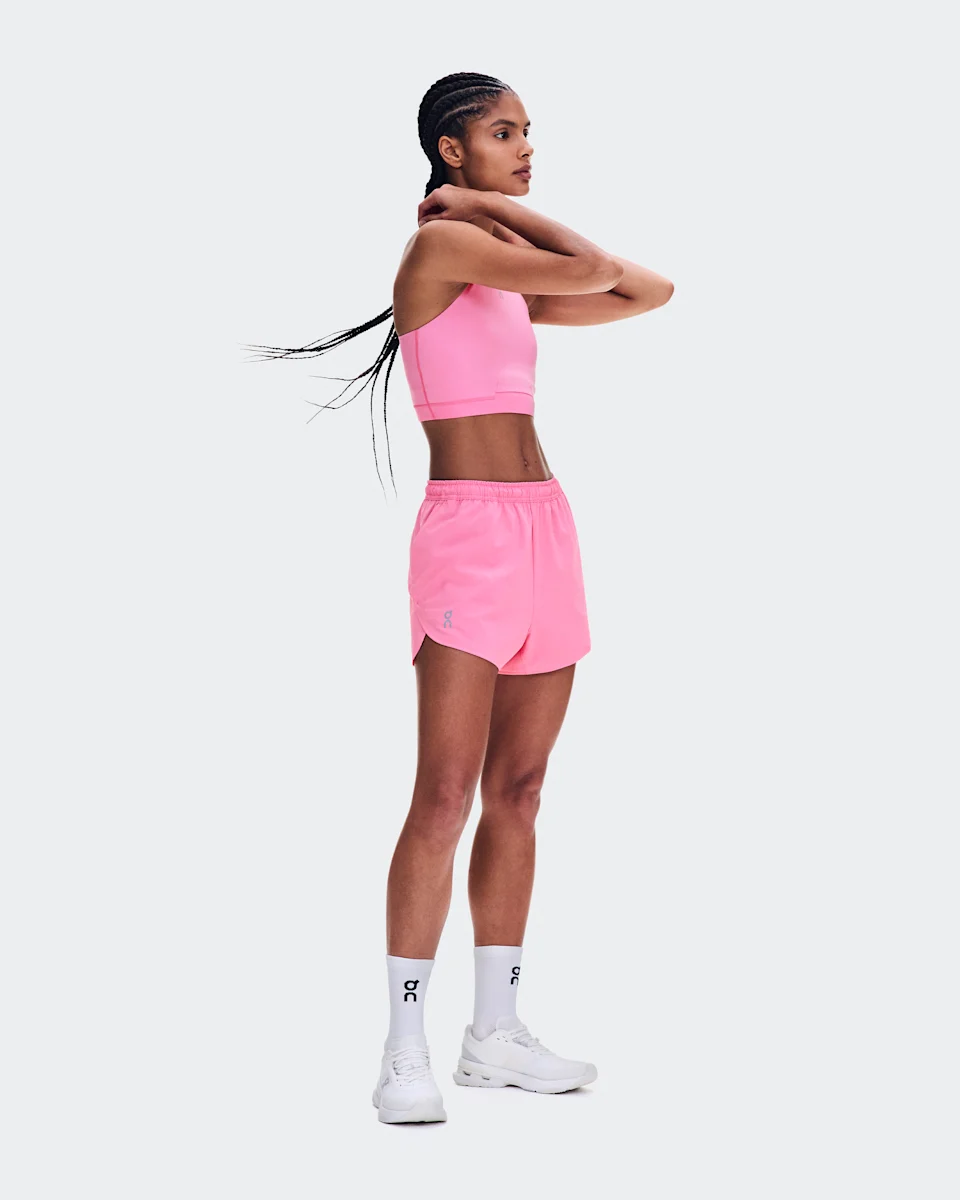 On Train Shorts 3" Bubblegum Feminino