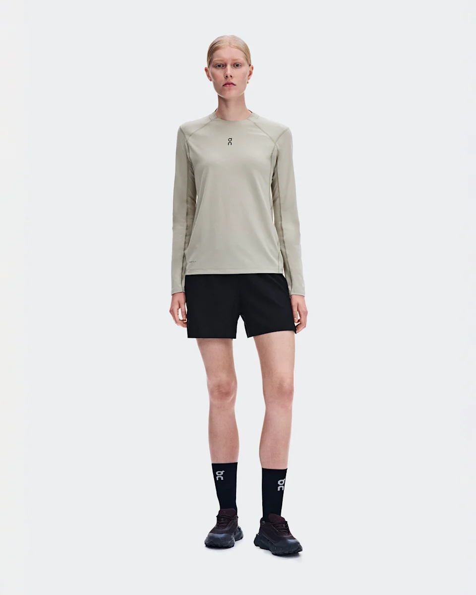 On Trail Long-T Solar Brume Feminino