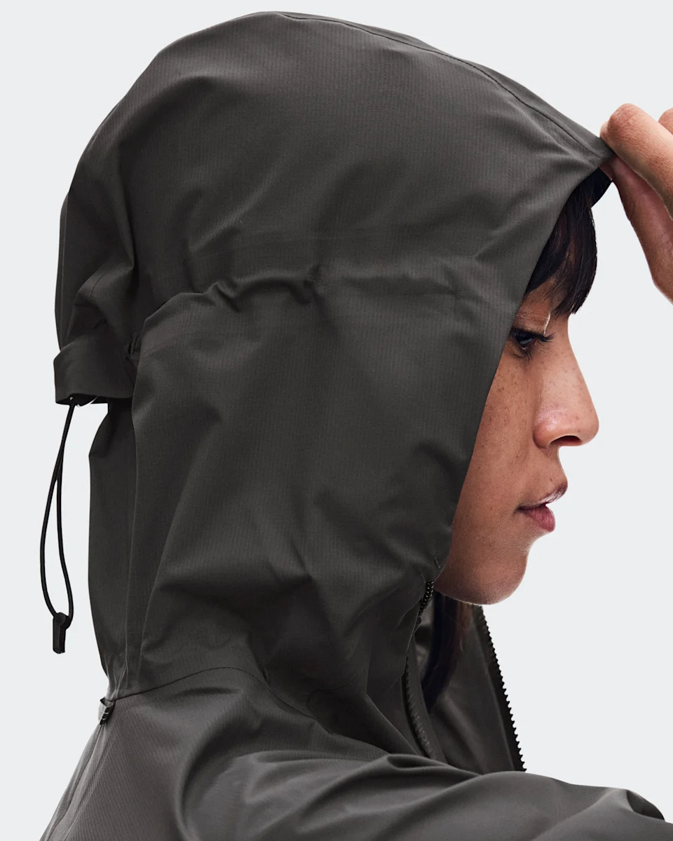 On Ascent Jacket Espresso Feminino