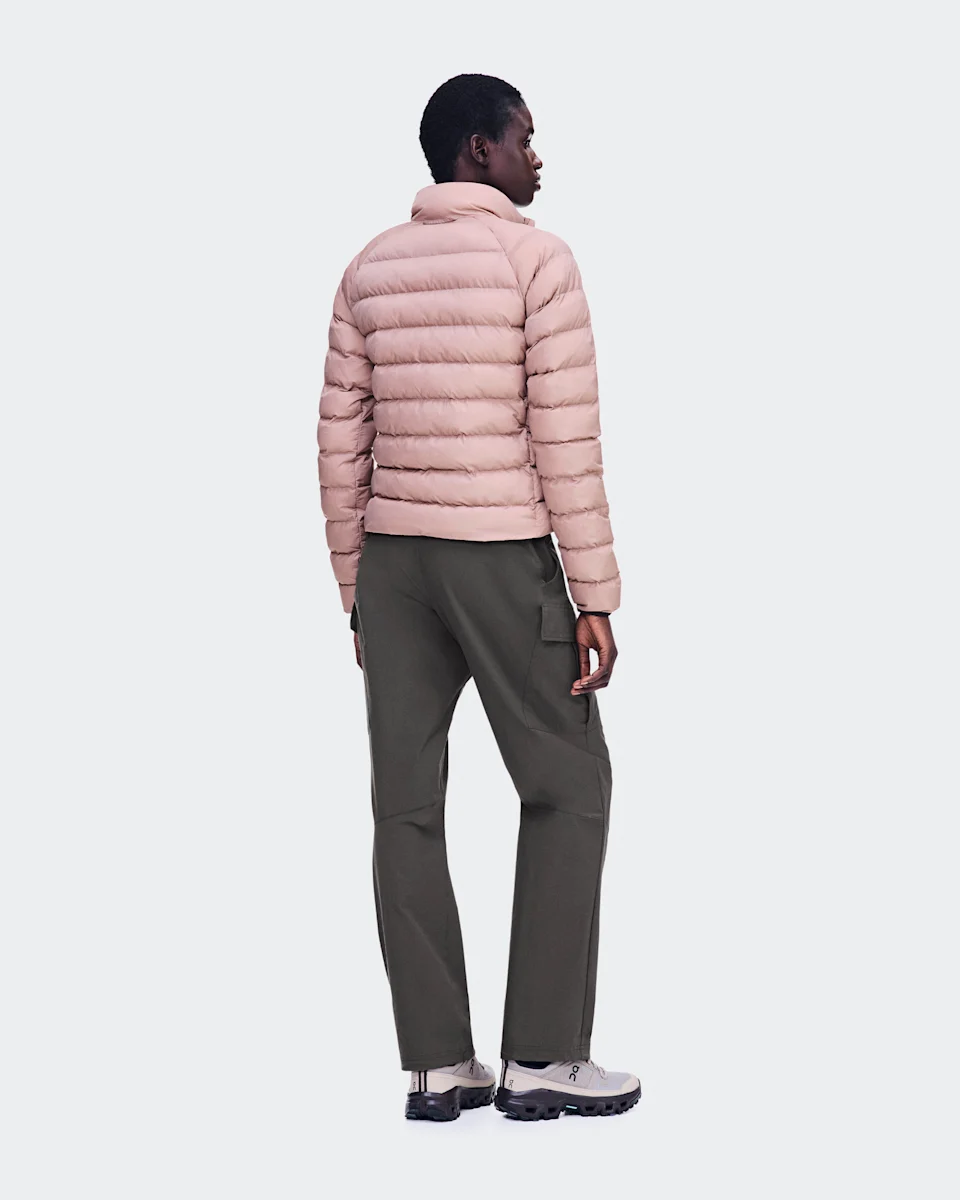 On Ascent Puffer Jacket Biscuit Feminino