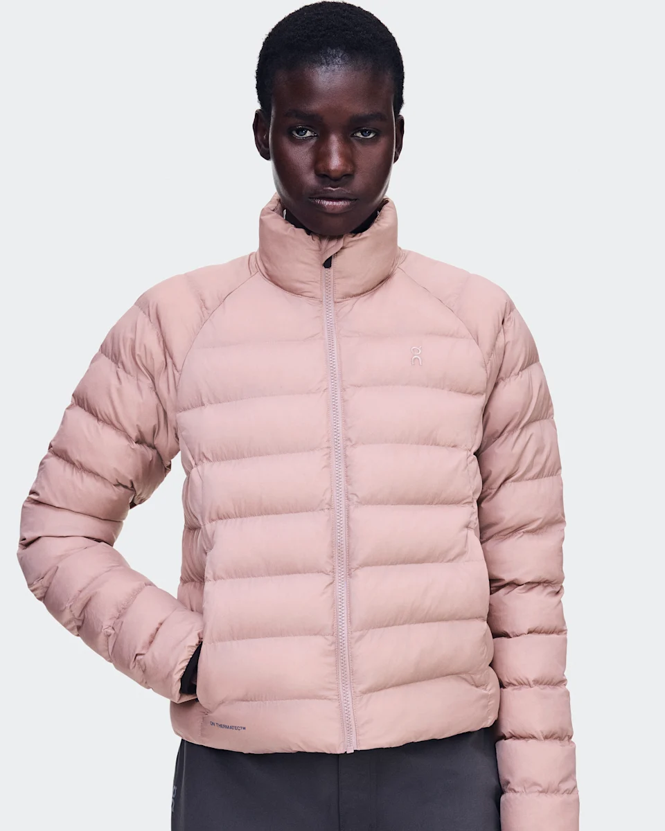 On Ascent Puffer Jacket Biscuit Feminino
