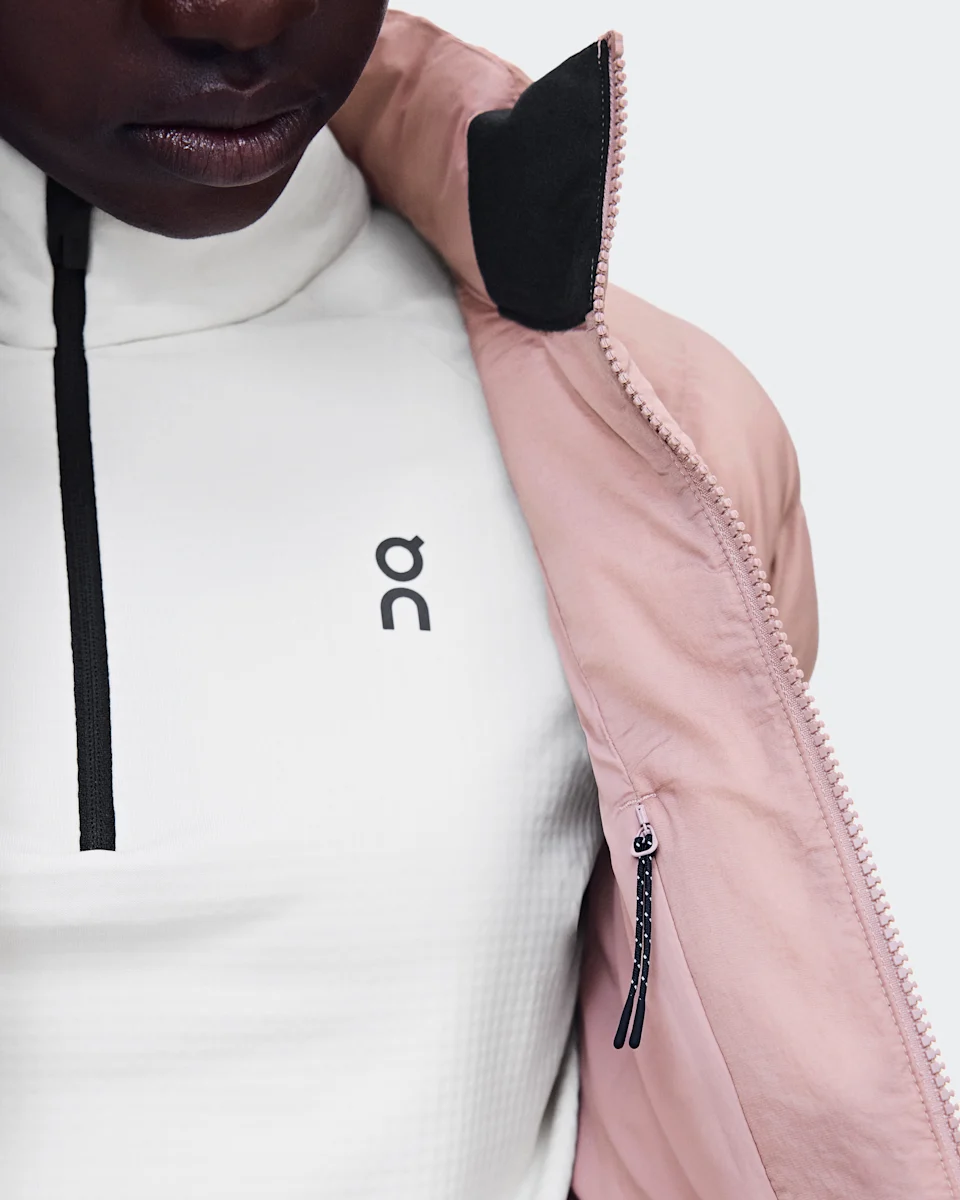 On Ascent Puffer Jacket Biscuit Feminino