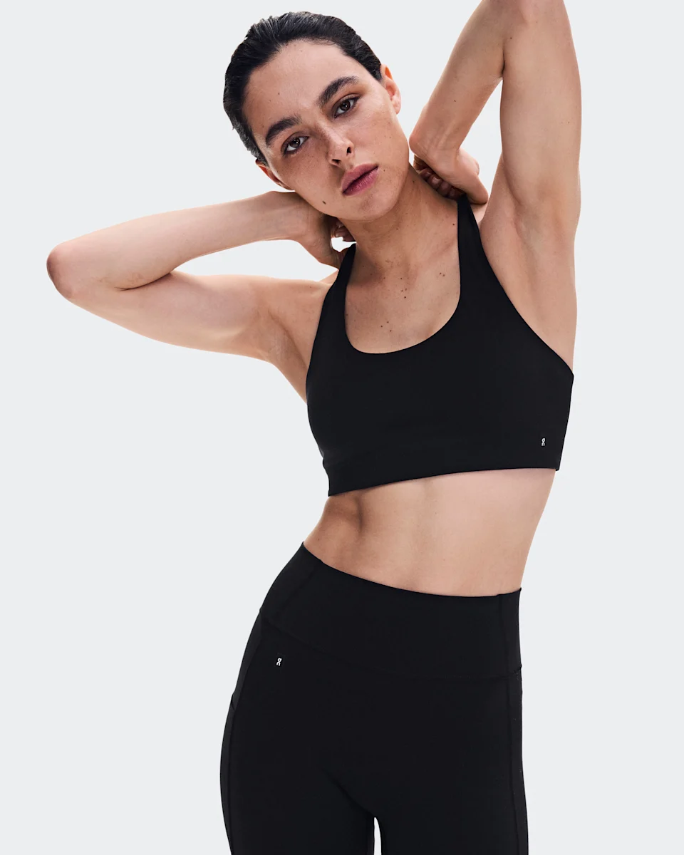 On Studio Racerback Bra Black Feminino
