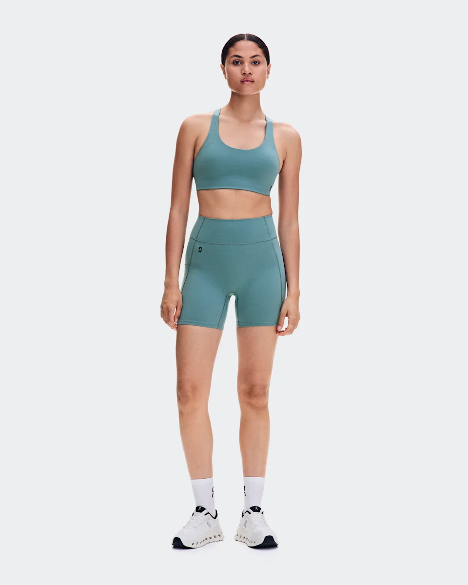 On Studio Racerback Bra Agave Feminino