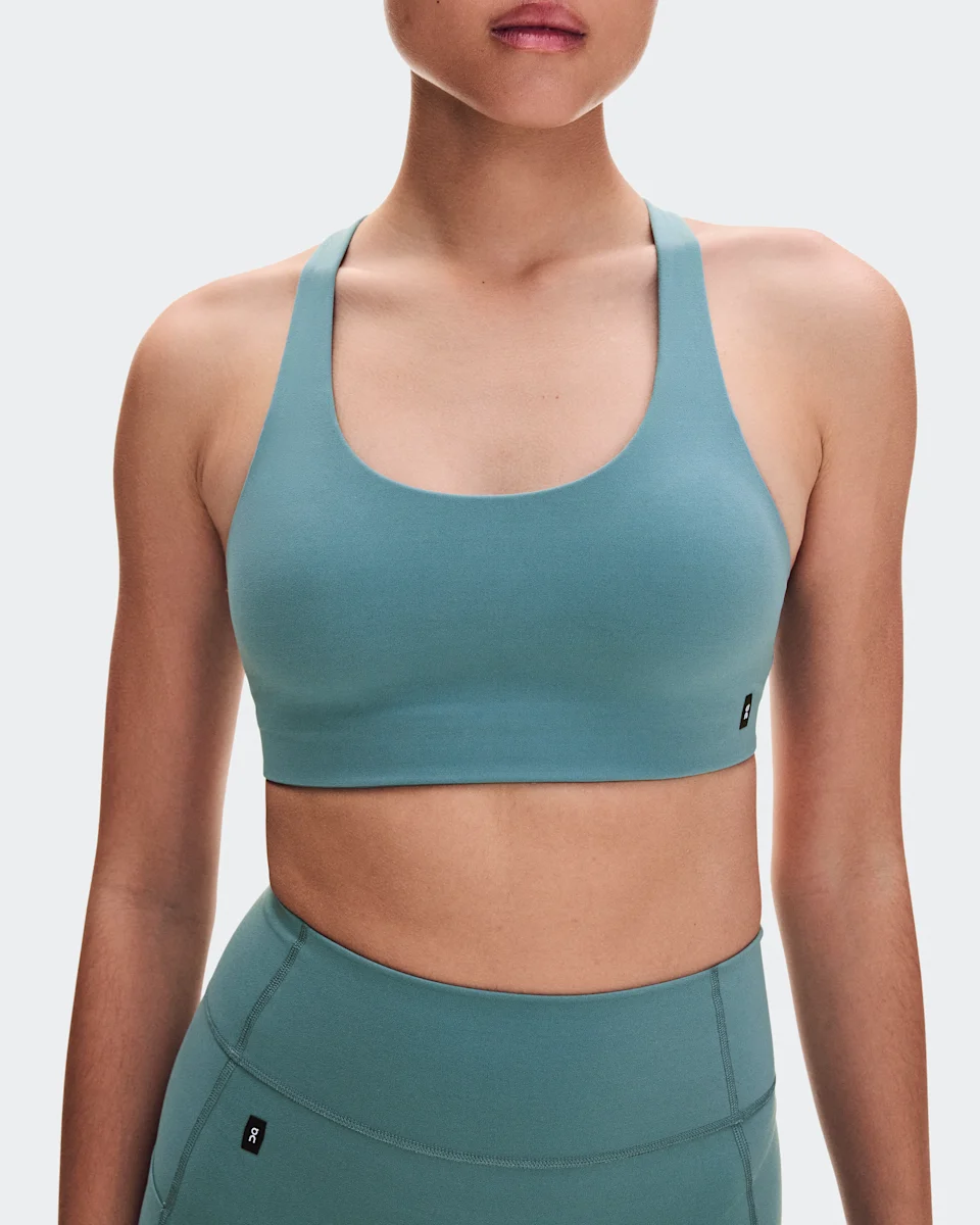 On Studio Racerback Bra Agave Feminino