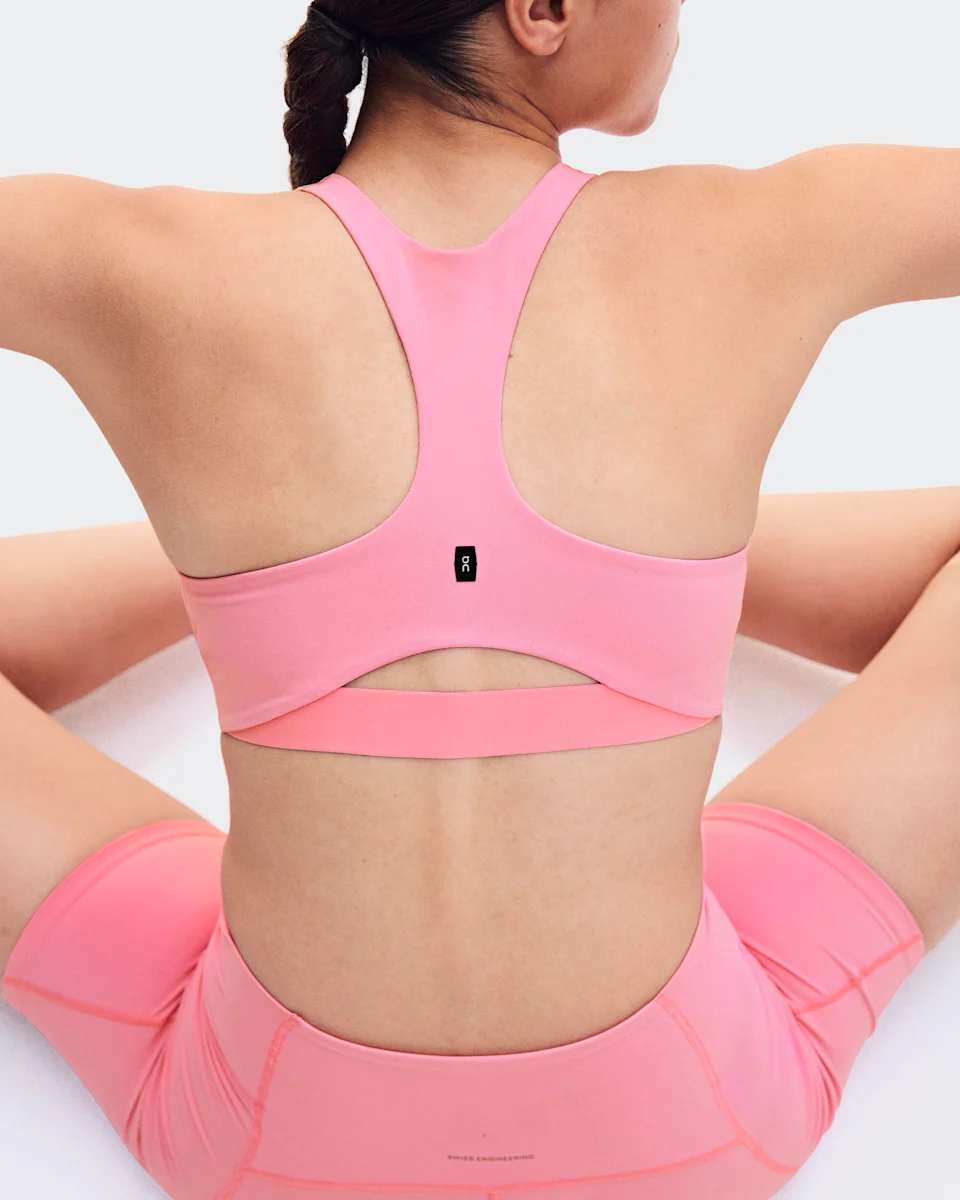 On Studio Racerback Bra Magnolia Feminino