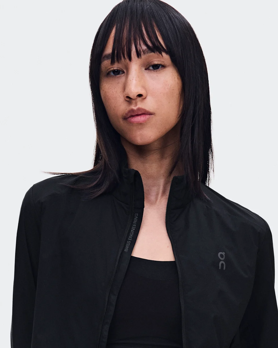 On Weather Jacket Black Feminino