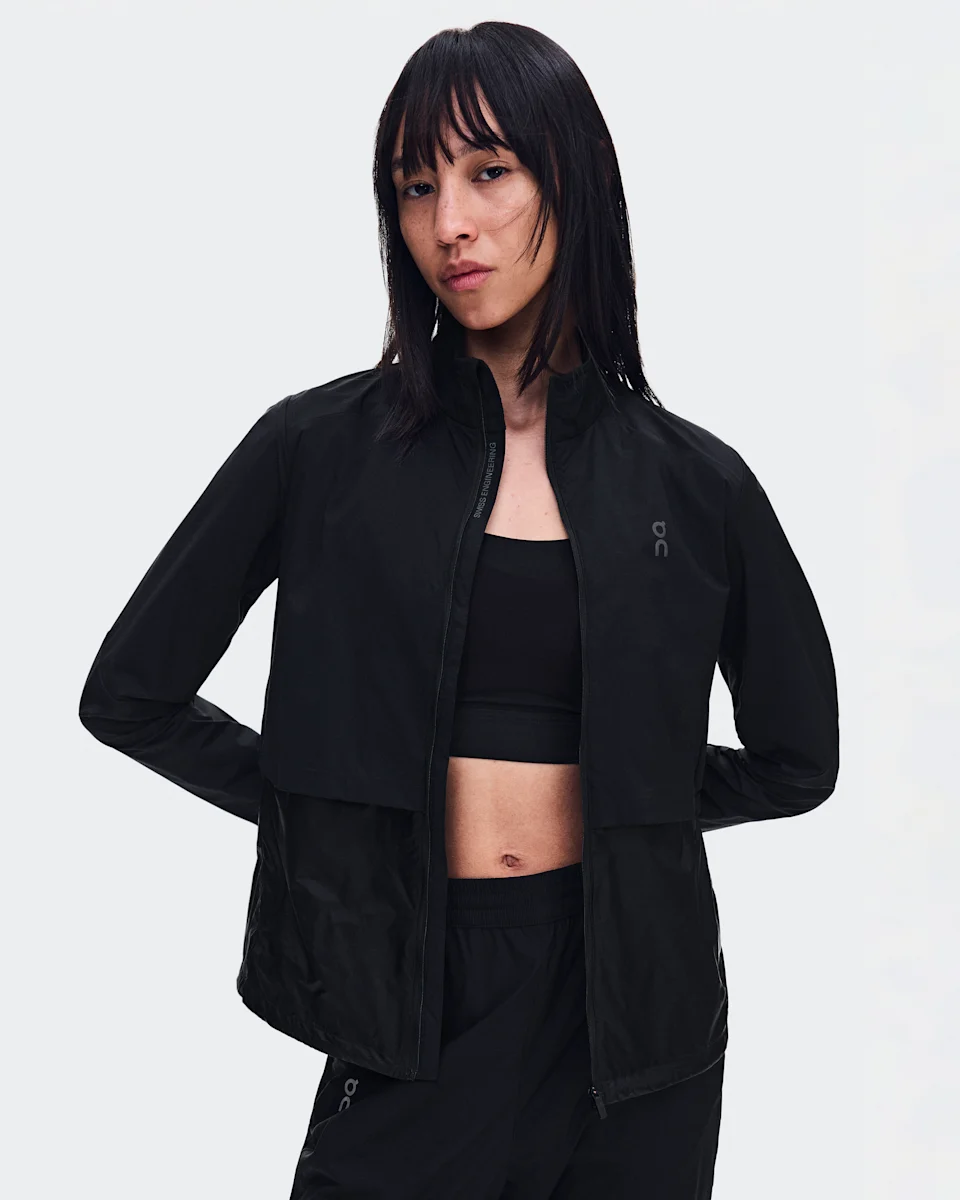 On Weather Jacket Black Feminino