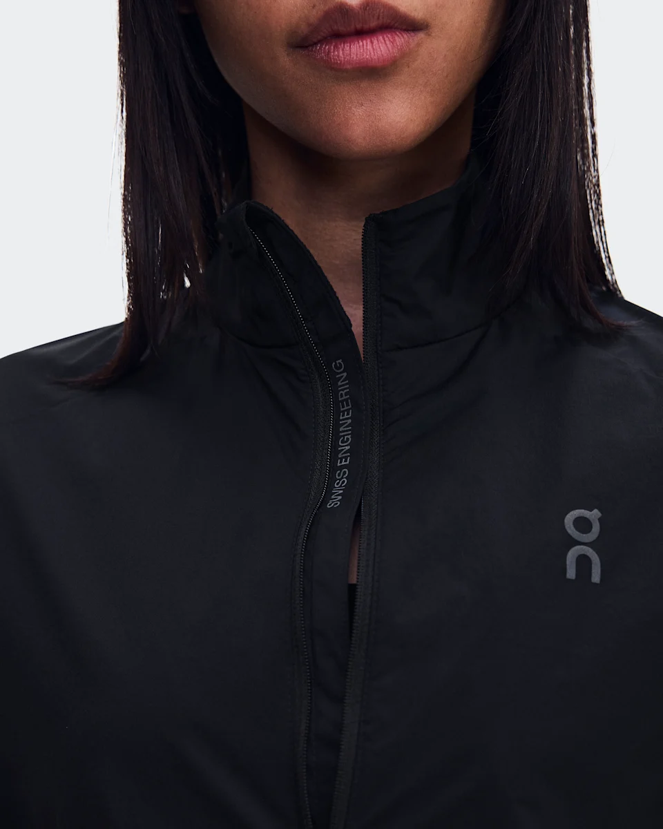 On Weather Jacket Black Feminino