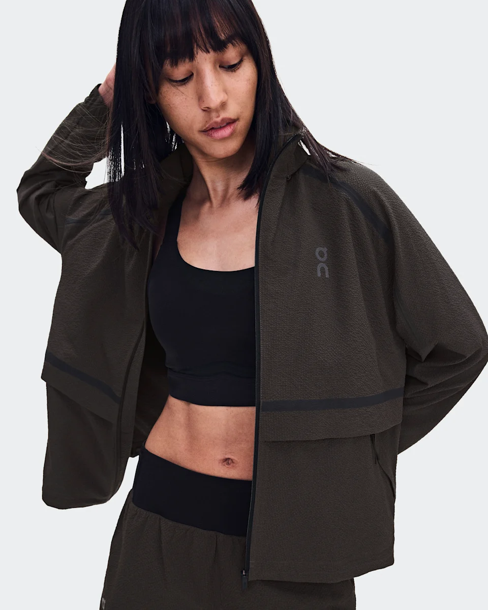 On Performance Volt Jacket Espresso Feminino