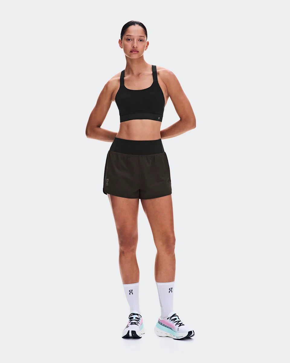 On Performance Volt Shorts Espresso Feminino