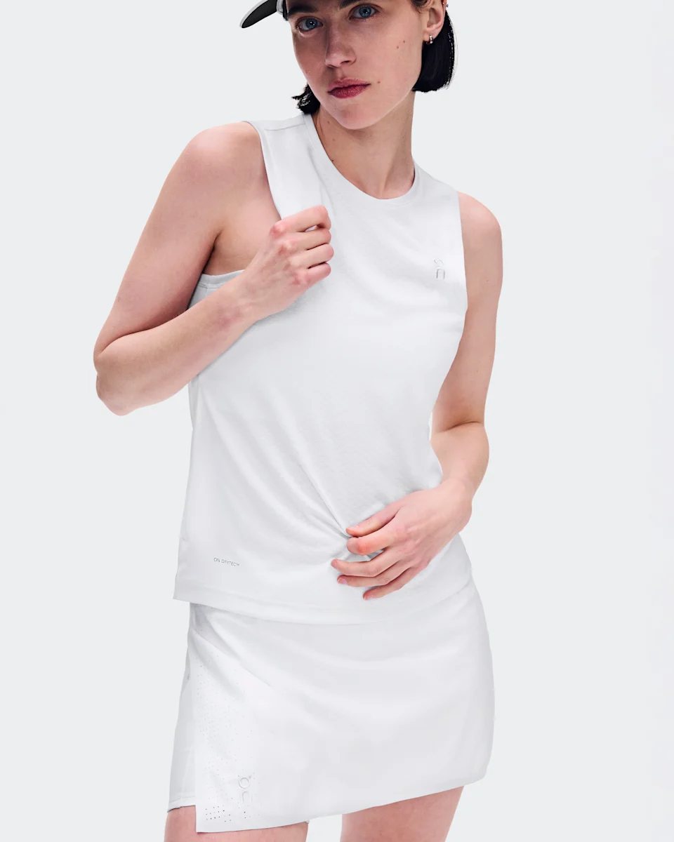 On Court Tank Edit LDN White Feminino