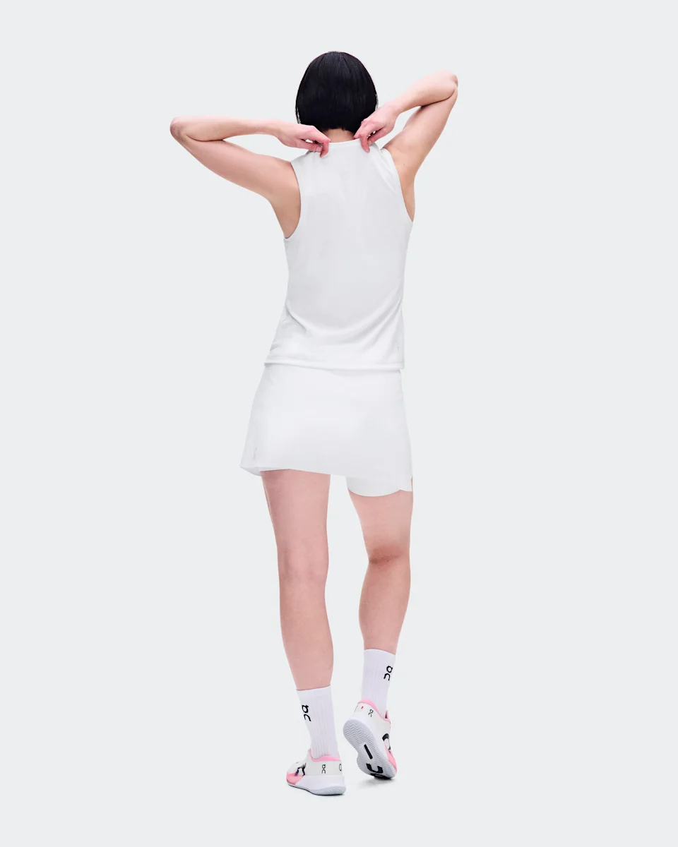 On Court Skirt Split LDN White Feminino