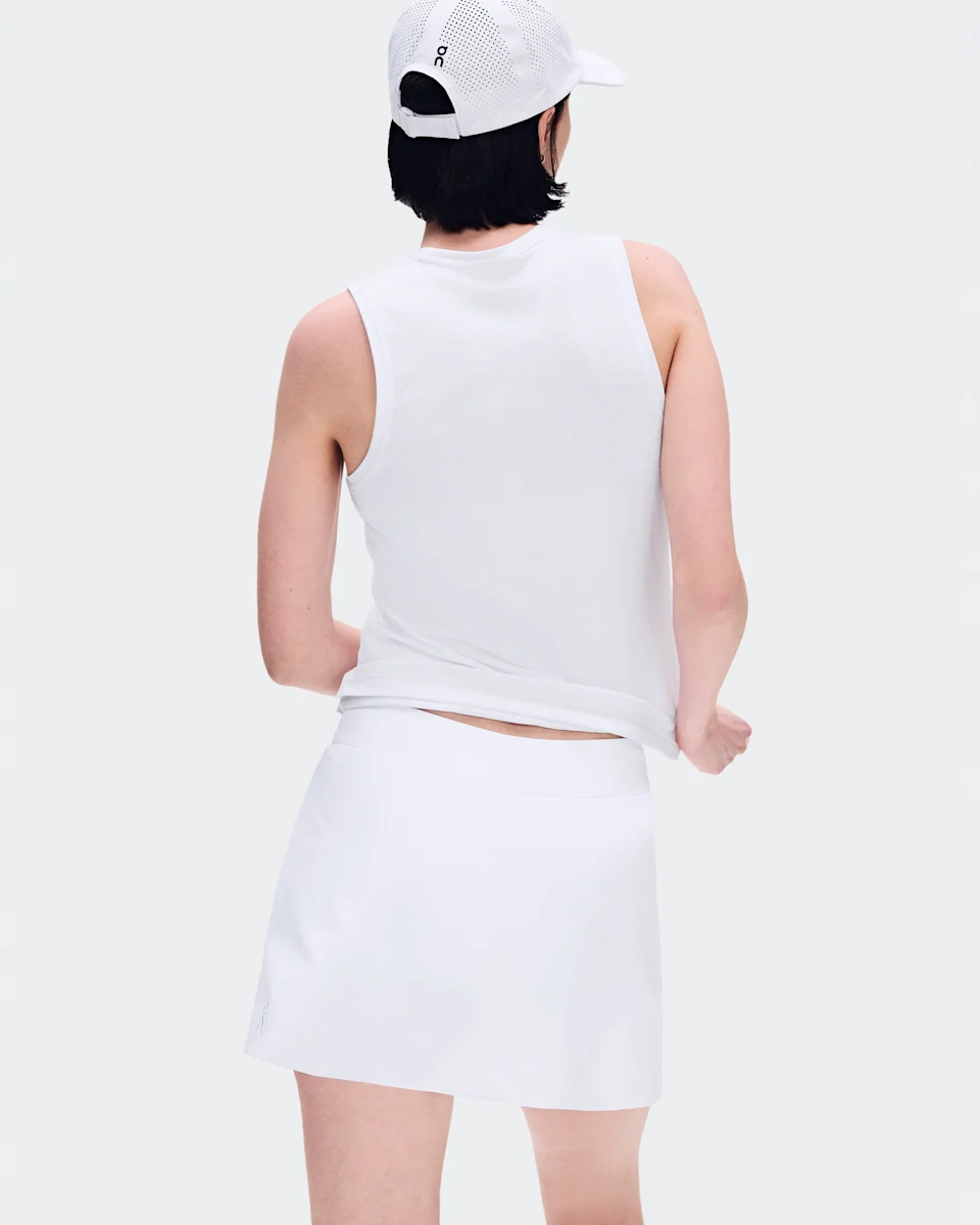On Court Skirt Split LDN White Feminino
