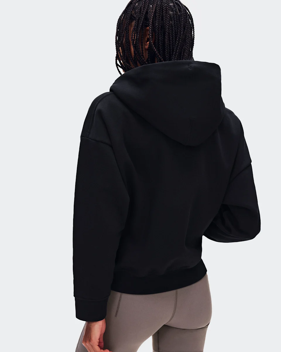 On Club Collective Full Zip Hoodie Black Feminino