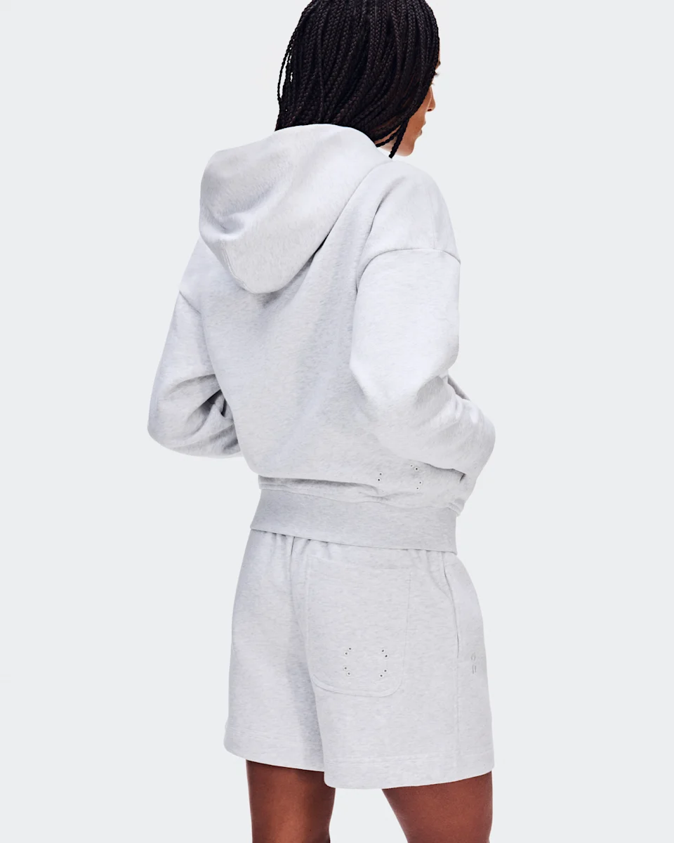 On Club Collective Full Zip Hoodie Crater Feminino
