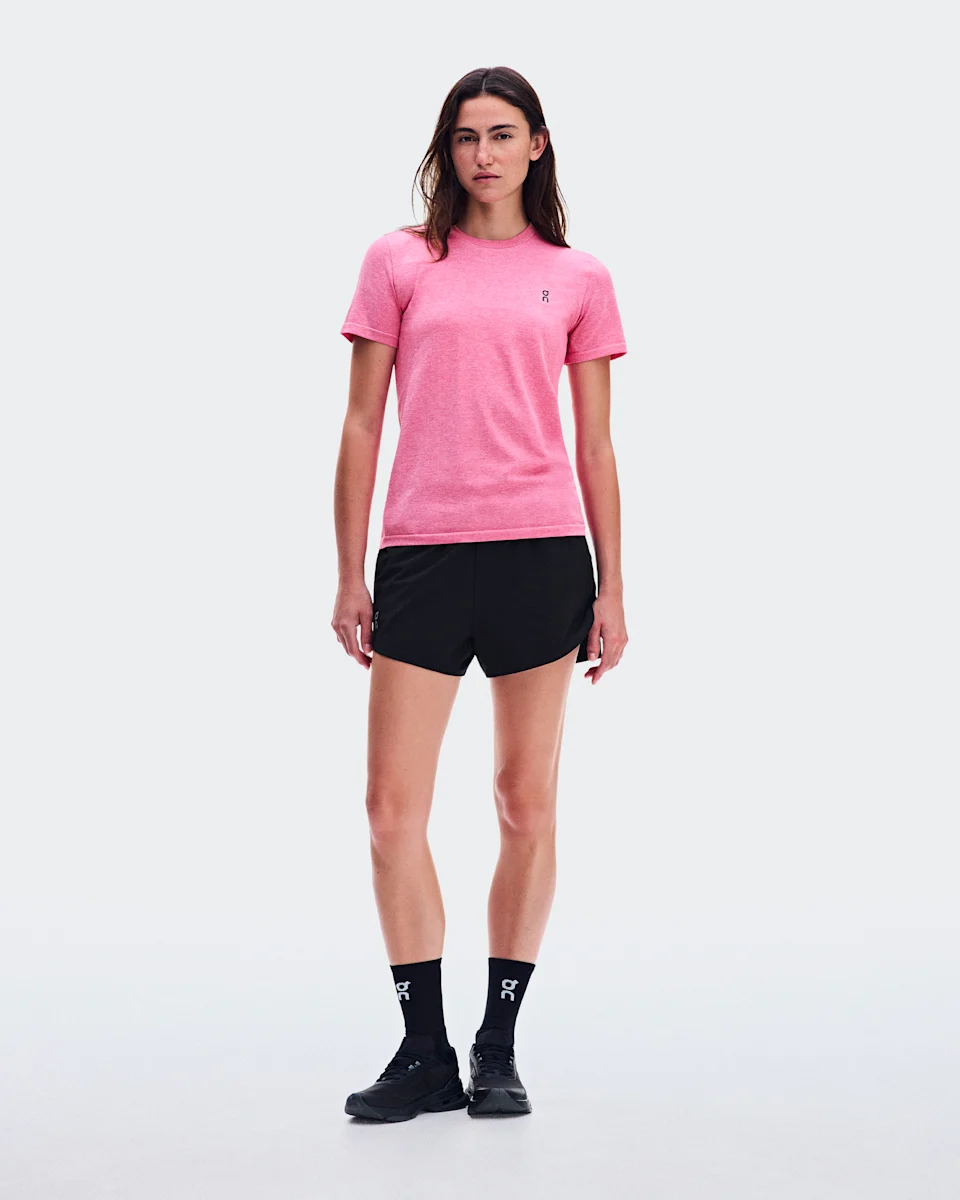 On Train Flex-T Bubblegum Heather Feminino – Treinos de alta intensidade