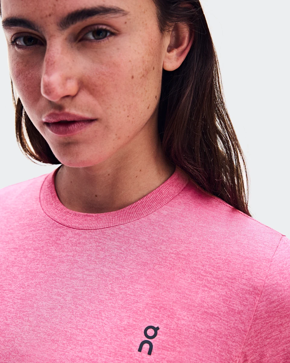 On Train Flex-T Bubblegum Heather Feminino