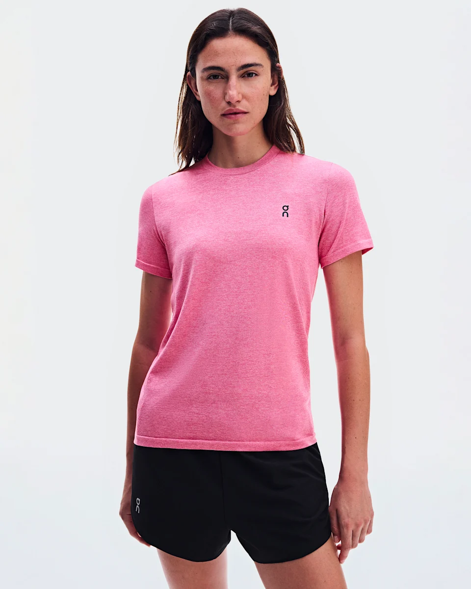On Train Flex-T Bubblegum Heather Feminino
