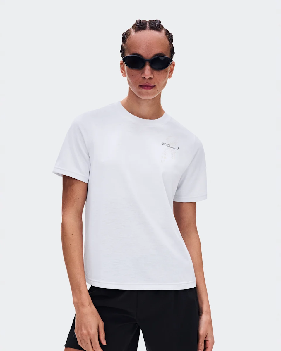 On On Run-T White Feminino
