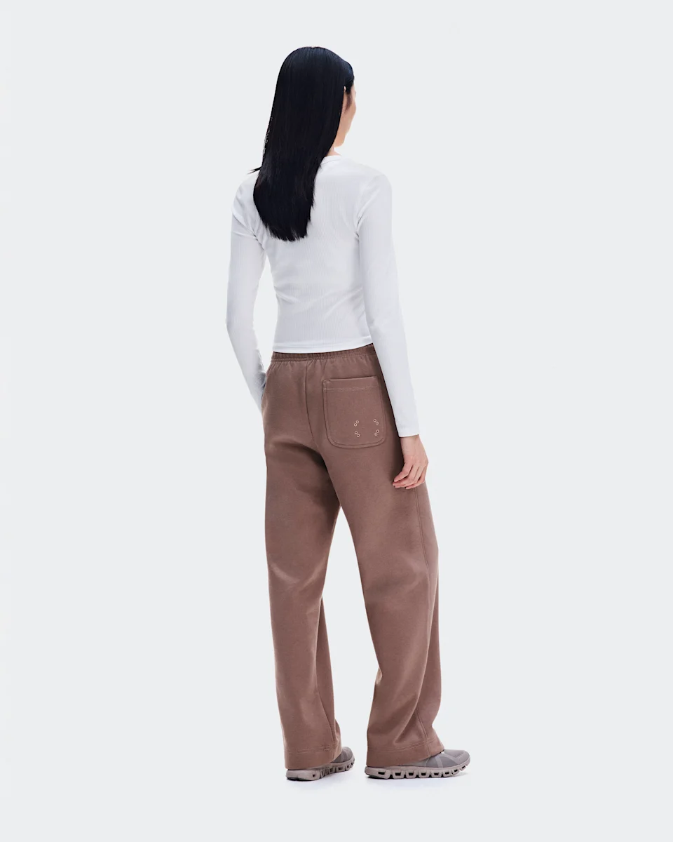 On All-Day Ribbed Long-T White Feminino