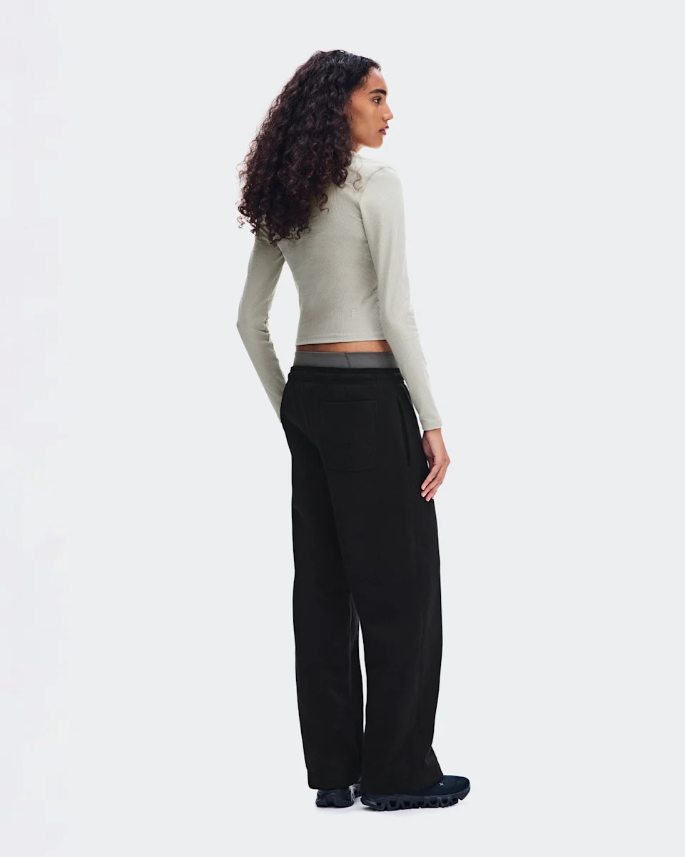On All-Day Ribbed Long-T Brume Feminino