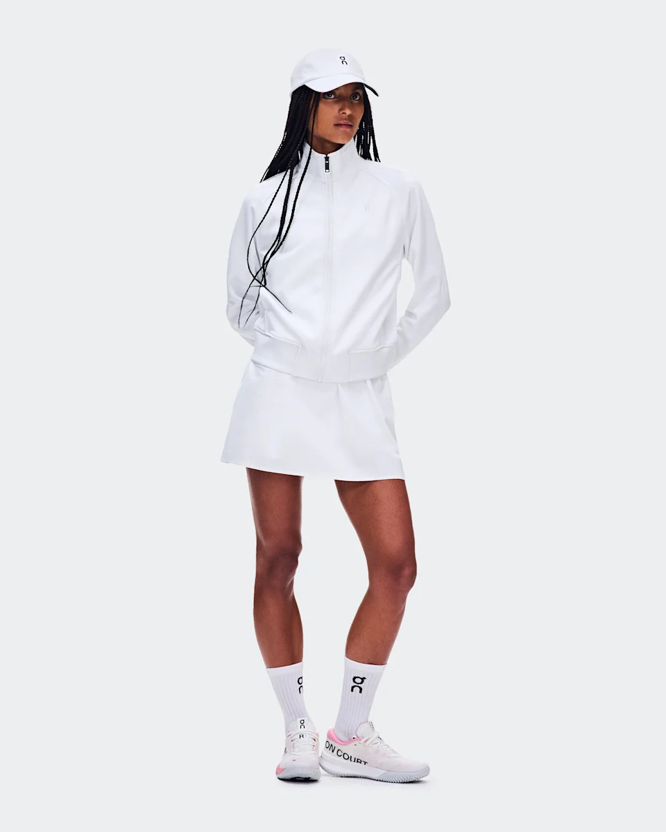 On Courtside Full Zip LDN White Feminino