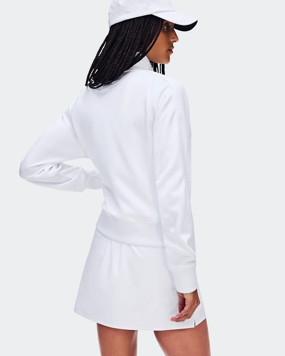 On Courtside Full Zip LDN White Feminino