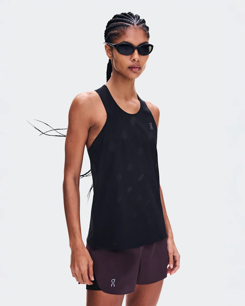On Zero Tank Breathe Black Feminino