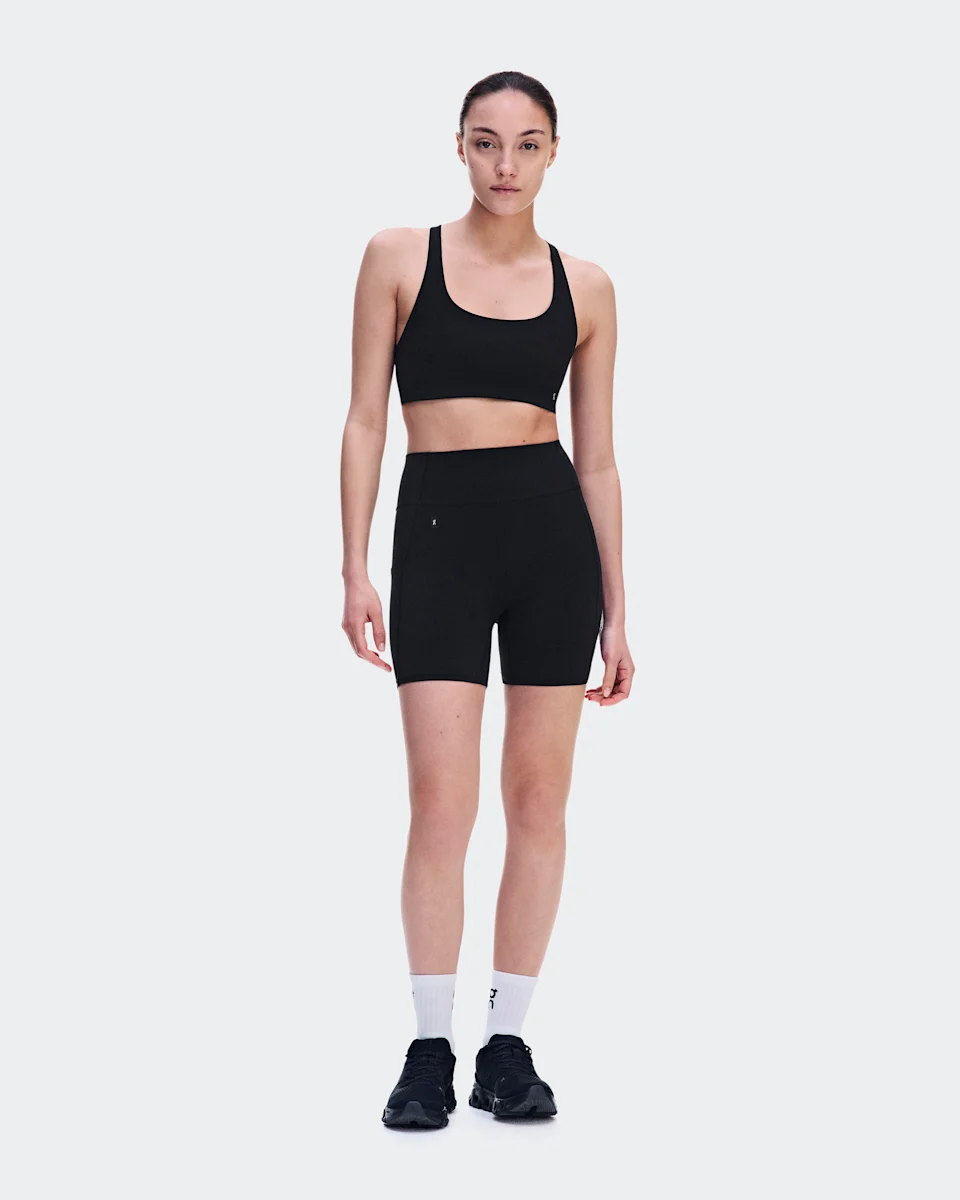 On Studio Bra Black Feminino – Treinos de baixa intensidade